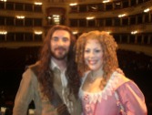 Domingo Ferrandis y Sondra Radvanovsky en el Teatro alla Scala de Milán.